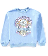 Billabong Big Girls Long Sleeve Mystic French Terry Sweatshirt