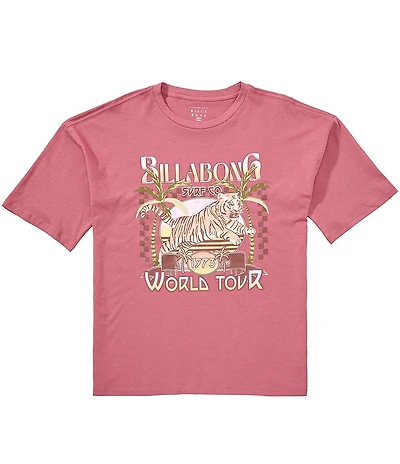 Billabong Big Girls Short Sleeve Be Free Oversized Tee