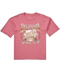 Billabong Big Girls Short Sleeve Be Free Oversized Tee