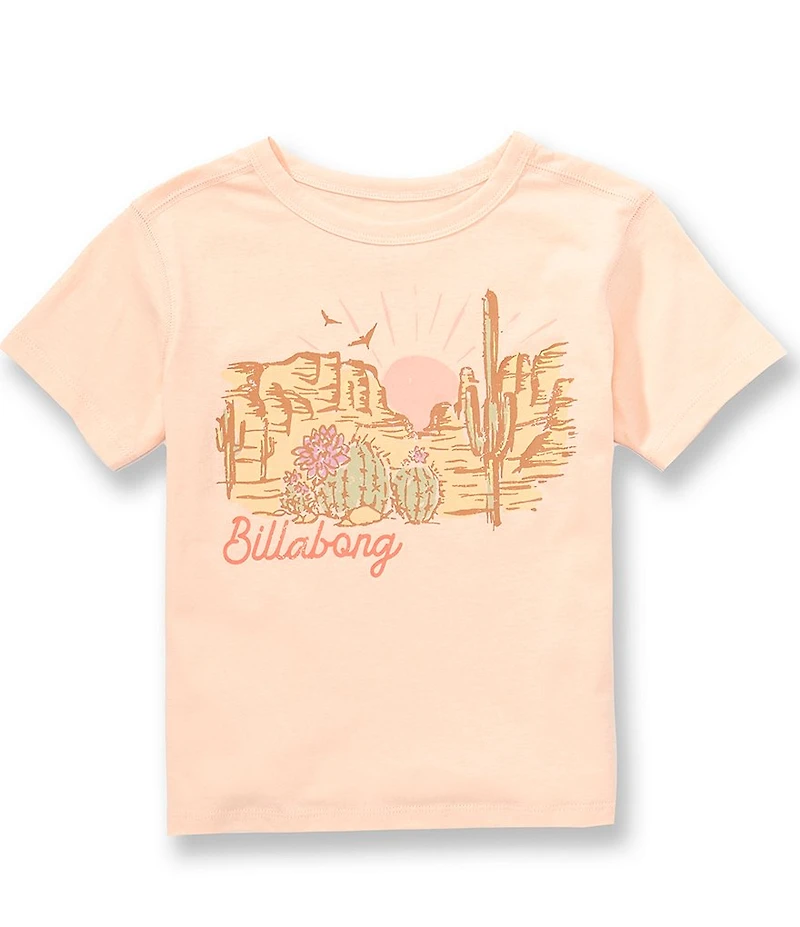 Billabong Big Girls Short Sleeve Desertscape T-Shirt