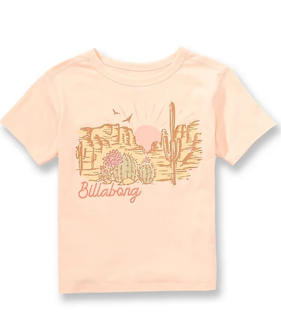 Billabong Big Girls Short Sleeve Desertscape T-Shirt