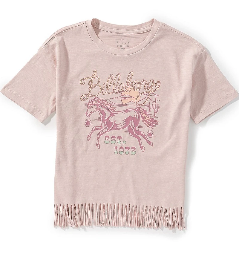 Billabong Big Girls Short Sleeve Heading West Tee