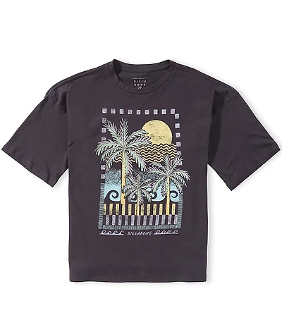 Billabong Big Girls Short-Sleeve Heat Wave Oversized T-Shirt