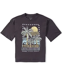 Billabong Big Girls Short-Sleeve Heat Wave Oversized T-Shirt