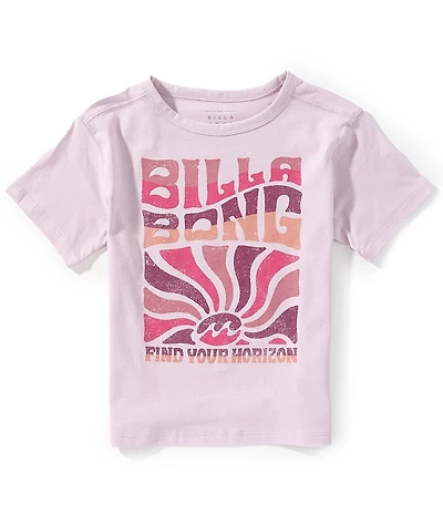 Billabong Big Girls Short Sleeve Sunset Tee