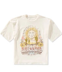 Billabong Big Girls Short Sleeve Sunsets Oversized T-Shirt