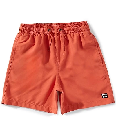 Billabong Little Boys All Day Layback 16#double; Outseam Swim Shorts