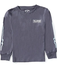 Billabong Little Boys Long Sleeve Walled T-Shirt