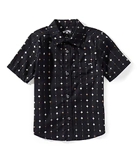 Billabong Little Boys Short Sleeve Black Sundy's Dotted T-Shirt