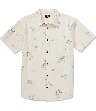Billabong Sundays Mini Short Sleeve Printed Woven Shirt