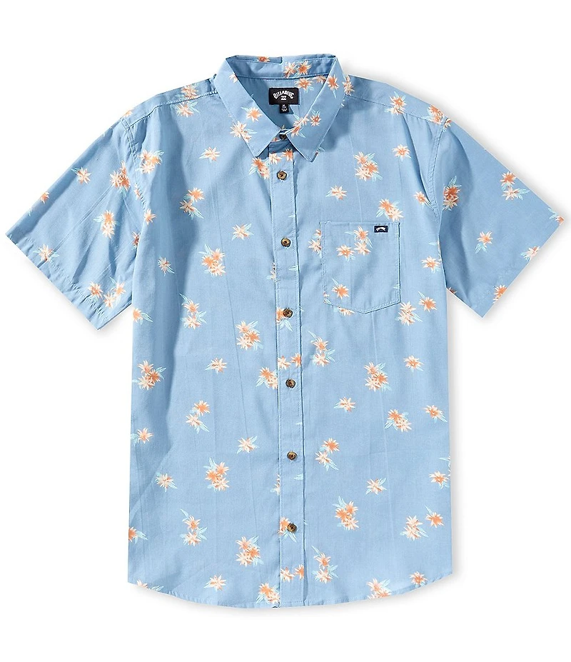 Billabong Sundays Mini Short Sleeve Printed Woven Shirt
