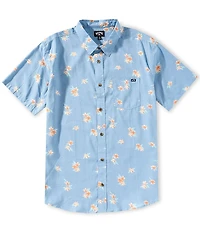 Billabong Sundays Mini Short Sleeve Printed Woven Shirt
