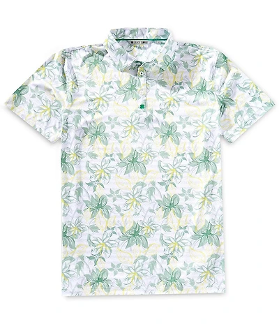 BLACK CLOVER First Major Short Sleeve Polo Shirt