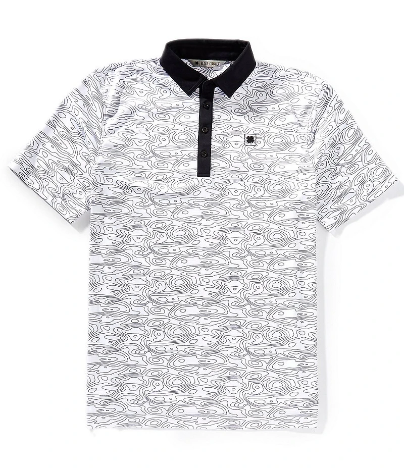 BLACK CLOVER Topo Short Sleeve Polo Shirt