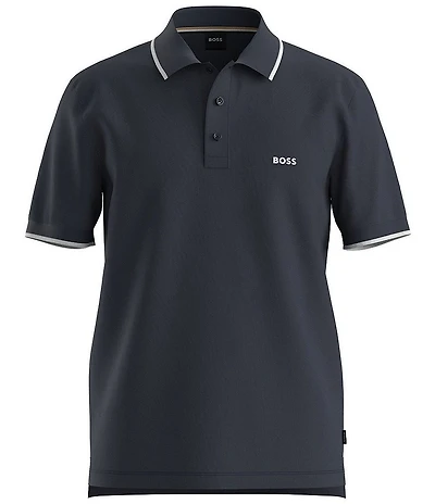BOSS Big & Tall Parlay 190 Short Sleeve Polo Shirt