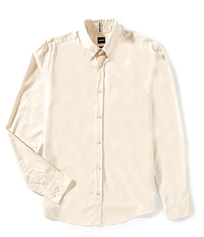 BOSS Big & Tall Roan Woven Long Sleeve Woven Shirt