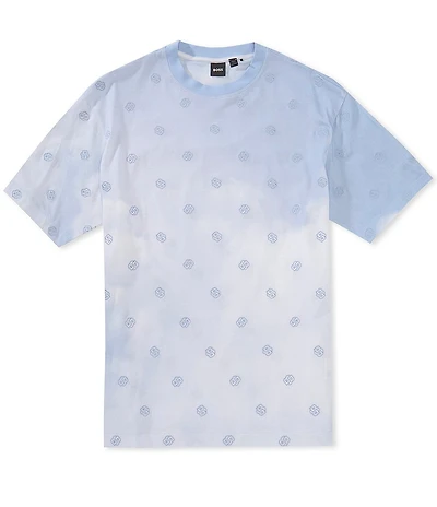 BOSS Cloud Artwork Short Sleeve T-Shirt