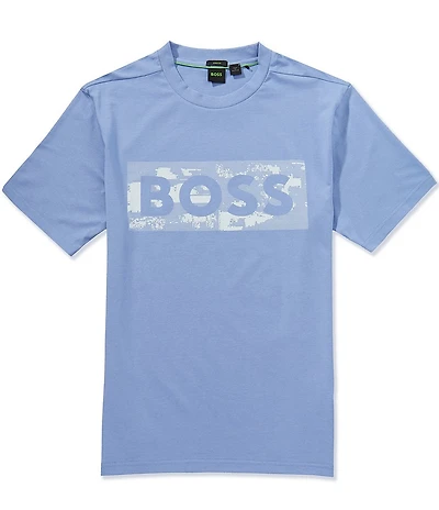 BOSS Globe Logo Short Sleeve T-Shirt