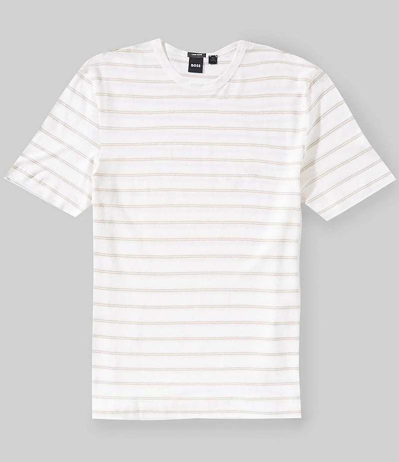 BOSS H-Taut Stripe Short Sleeve T-Shirt