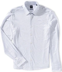 BOSS P-Liam-K-F-261 Regular Fit Long Sleeve Woven Shirt