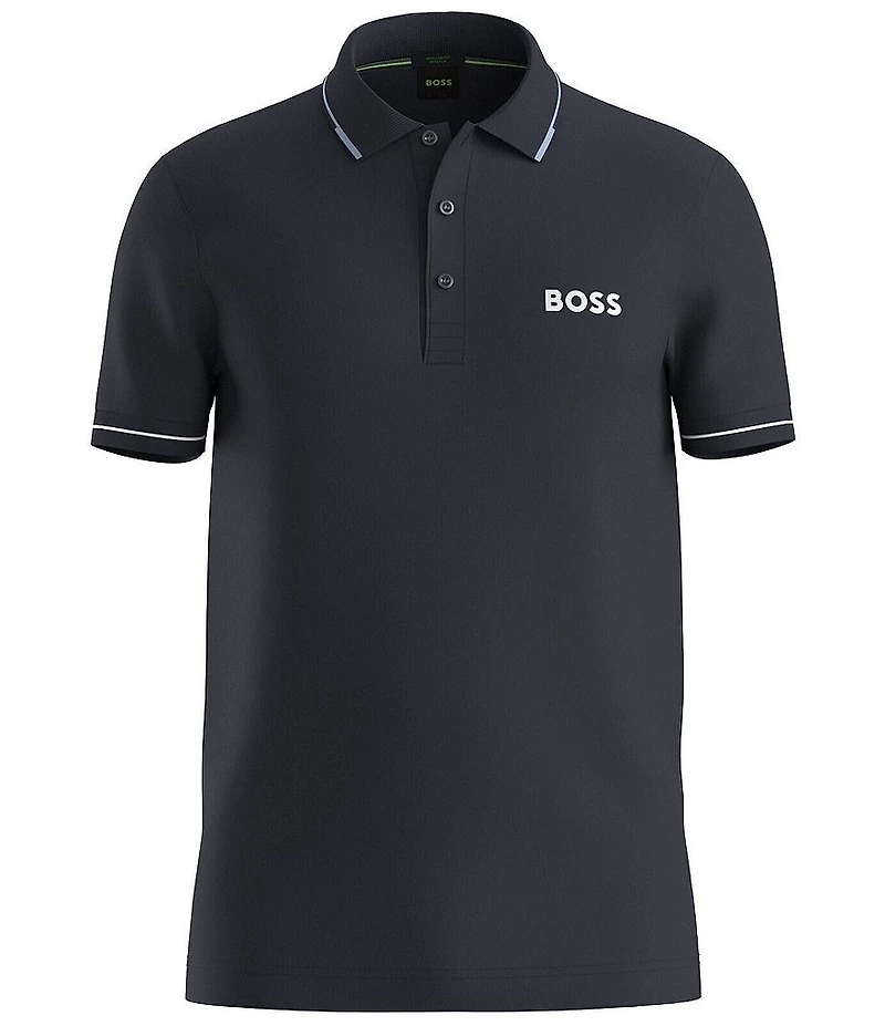 BOSS Slim Fit Paul Pro Performance Stretch Short Sleeve Polo Shirt