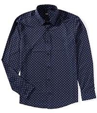 BOSS Slim Fit Performance Stretch Roan Long Sleeve Woven Shirt