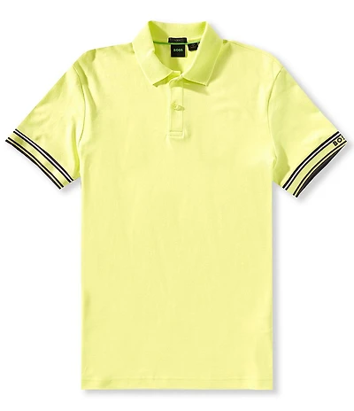 BOSS Slim Fit Zone Short Sleeve Polo Shirt