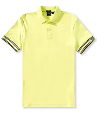 BOSS Slim Fit Zone Short Sleeve Polo Shirt