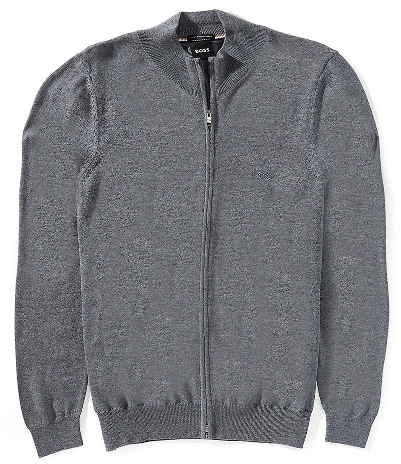 BOSS Solid Balonso Full Zip Jacket