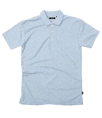 Breezy Golf Sips Spritz Short Sleeve Polo Shirt