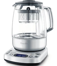 Breville Brushed Stainless Steel Customizeble Settings Tea Maker