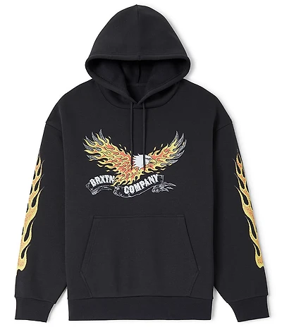 Brixton Blazing Long Sleeve Fleece Hoodie