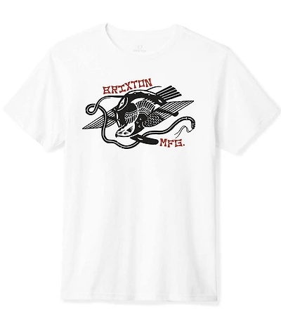 Brixton Combat Eagle Short Sleeve T-Shirt