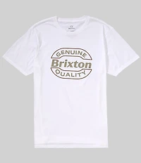 Brixton Keaton Short Sleeve Oval-Shaped Logo Graphic T-Shirt