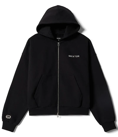 Brixton Long Sleeve Heavy Fleece Hooded Jacket