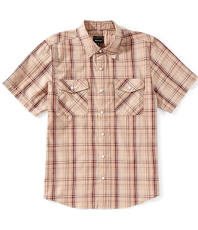 Brixton Wayne Western Short Sleeve Woven Shirt
