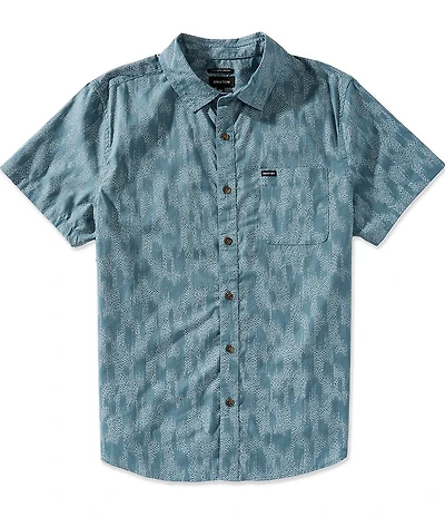 Brixton Woven Short Sleeve Charter Print Shirt