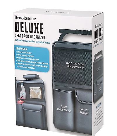 Brookstone Deluxe Seat Back Organizer