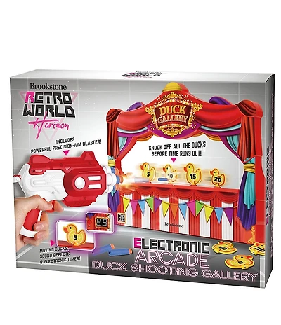 Brookstone Electronic Arcade Duck Hunting Gallery
