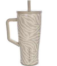 Brumate Era Straw Zebra Print Insulated Tumbler