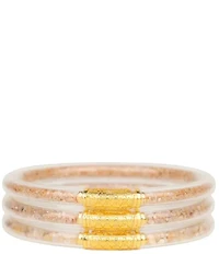 BuDhaGirl Clear Sand Resort Bangle Bracelet Set