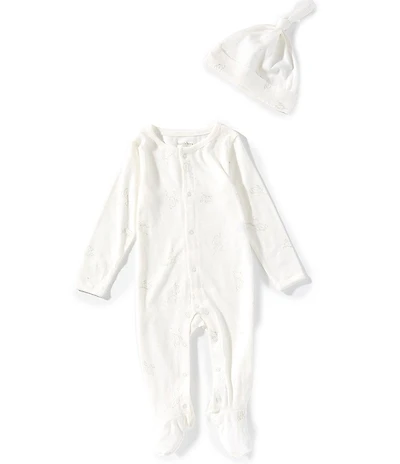 Burt's Bees Baby Boys Organic Cotton Frog Jumpsuit Set
