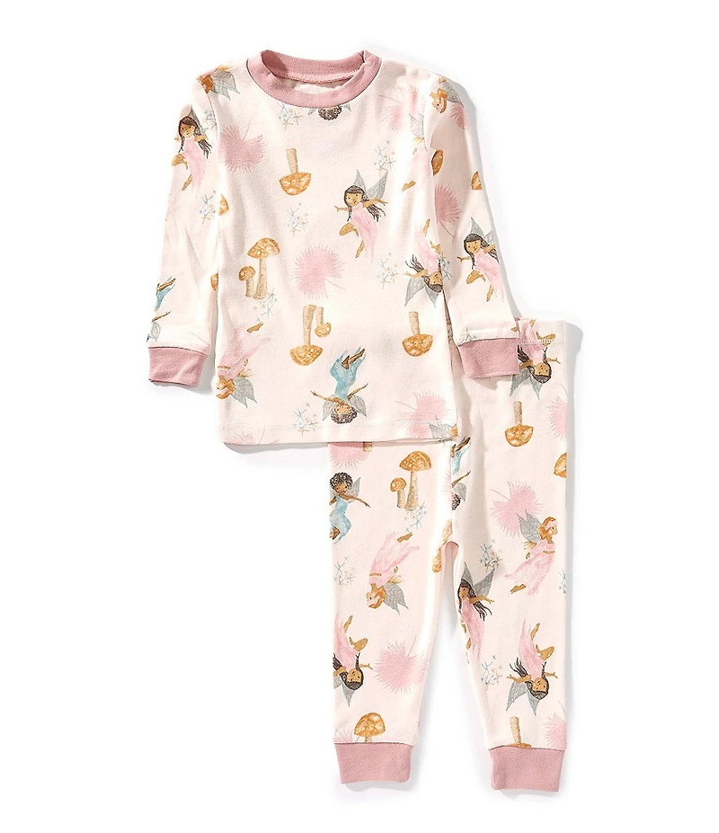 Burt's Bees Baby Girls Organic Cotton Fairy Garden Pajama Set