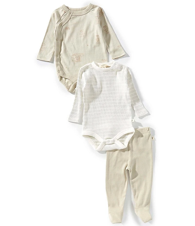 Burt's Bees Baby Mouse Bodysuit & Pant 3 Piece Set