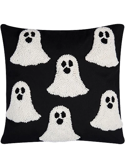 C&F Home Halloween Ghost Hooked Pillow