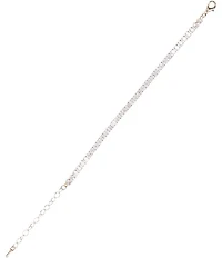 C by Cezanne No Turn Tennis Line Bracelet