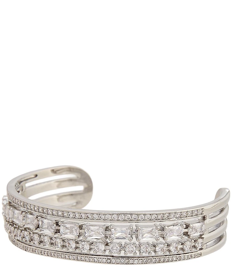 C by Cezanne Teardrop 2 Row Collar Necklace