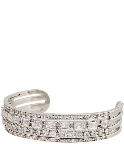 C by Cezanne Teardrop 2 Row Collar Necklace