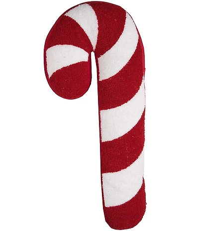 Candy Cane Shaped Pillow