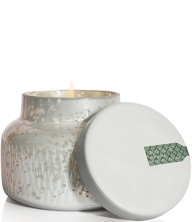 Capri Blue Crystal Pine Mercury Holiday Signature Jar, 19 oz